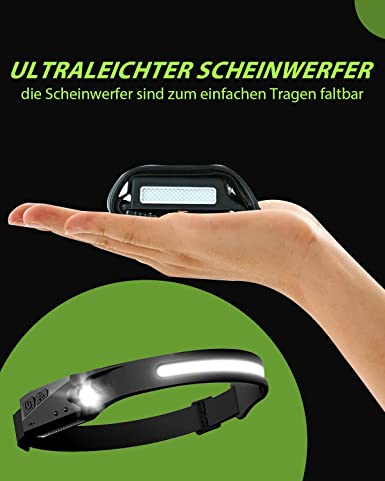 230° ultrahelle Stirnlampe